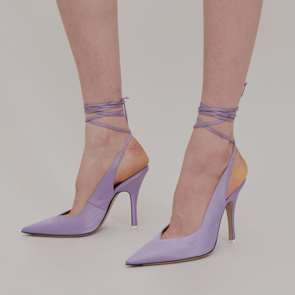 The Attico Venus Lilac sz 40